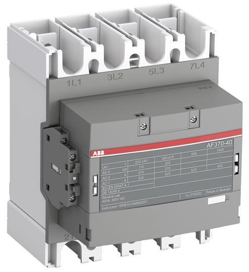 Контактор AF370-40-22-12 катушка 48-130В AC/DC ABB 1SFL607102R1222