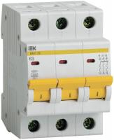 Выключатель автоматический модульный 3п B 3А 4.5кА ВА47-29 ИЭК MVA20-3-003-B