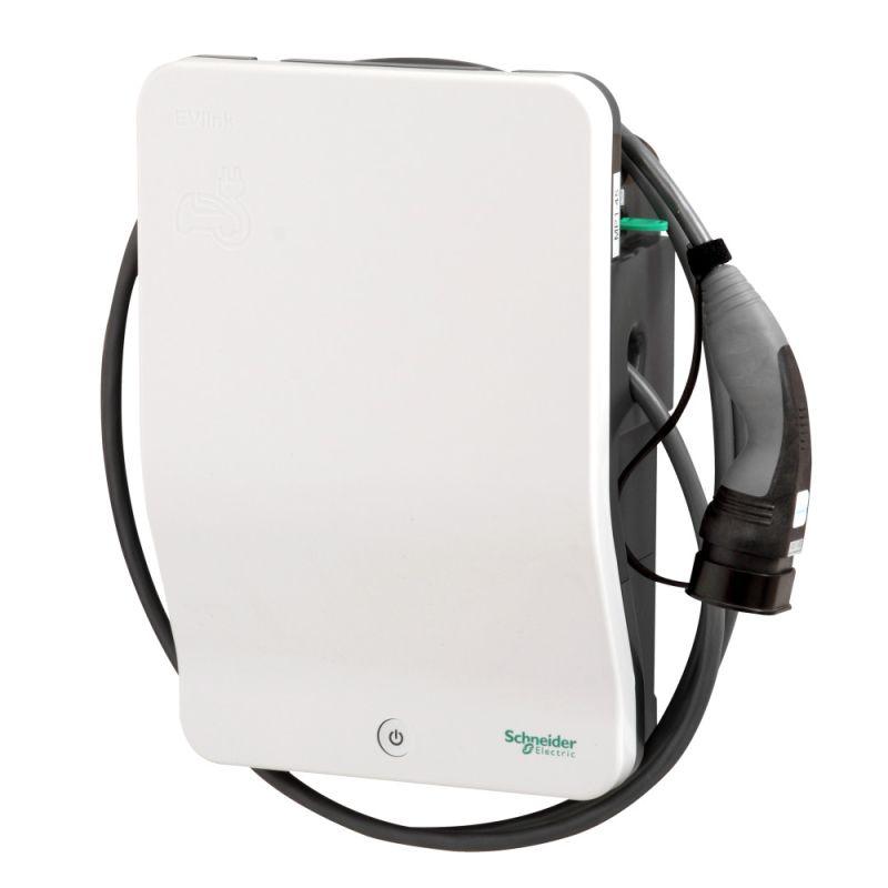 Станция компактная зарядная с кабелем WALLBOX STD ATT CABLE T1 7.4кВт SchE EVH2S7P0AK