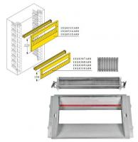 DIN-рейка + пластрон H=150мм для шкафа Gemini ABB 1SL0308A00