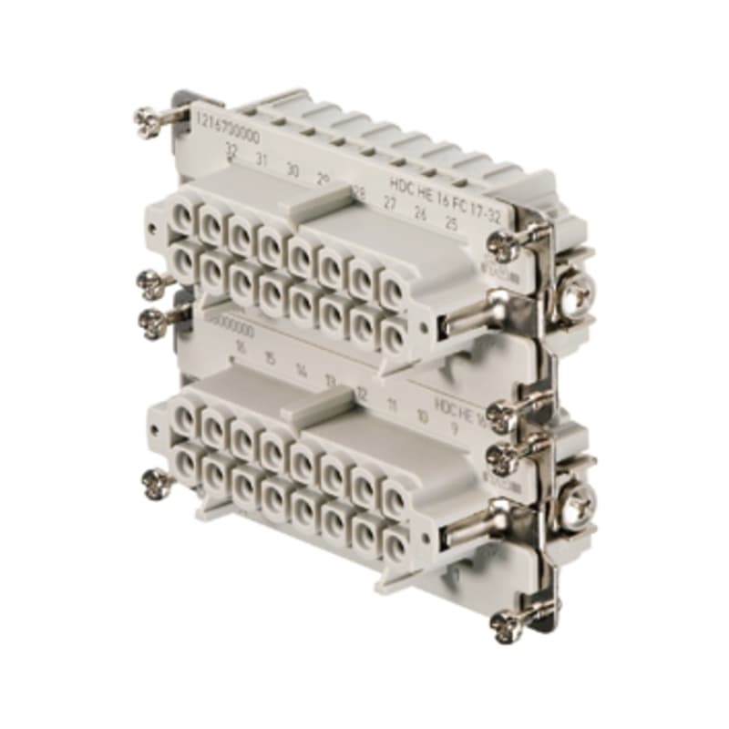 Промышленный разъём HDC HE 16 FC  17-32 1216700000