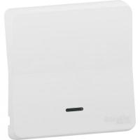 Клавиша 1-кл. СП Mureva Styl 10А IP55 с линзой подсветки бел. SchE MUR39204