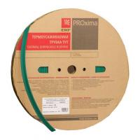 Трубка термоусадочная ТУТ 40/20 зел. (уп.50м) EKF tut-40-j
