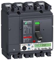 Выключатель автоматический 4п 4т 100А 36кА NSX250F Micrologic 5.2A SchE LV431867