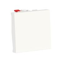Переключатель 1-кл. 2мод. СП Unica Modular IP21 (сх. 6) 250В 10AX бел. SchE NU320318