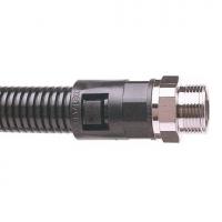 Фитинг AL прямой поворот. пласт.+метал d42 PG36 черн. (уп.2шт) ABB 7TCA296000R1144