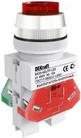 Выключатель кнопочный ABLFP 30мм красн. LED 220В ВК-30 SchE 25048DEK