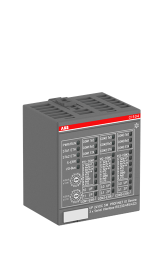 Модуль интерфейсный 3хRS232/RS485 CI504-PNIO-XC ABB 1SAP421300R0001