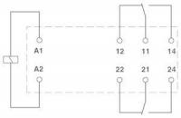 Реле одиночное REL-MR- 24DC/21-21 Phoenix Contact 2961192