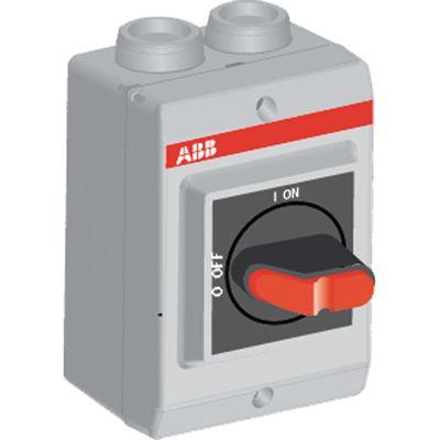 Рубильникв 3п OTP16K3M 16А 1НО доп. конт. 4хМ20 в боксе ABB 1SCA022400R9830