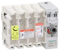 Корпус выключателя-разъединителя-предохранителя 4п 32А SchE GS2DB4