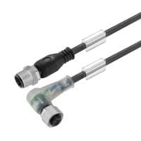 Круглые соед. разъемы|Прово SAIL-M12GM12W-4-2L3.0U 1906410300