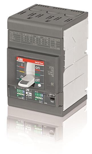 Выключатель автоматический 3п XT2H 160 TMA 125-1250 3p F F ABB 1SDA067603R1