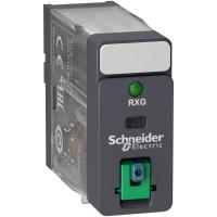 Реле промежуточное 10А 1СО=110В кнопка+LED SchE RXG12FD