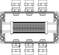 Корпус взрывозащищенный из алюм. 220х120х90мм 1Ex e IIC Т5 Gb / Ex tb IIIB T95град.C Db IP66 DKC 1201.141.20.016