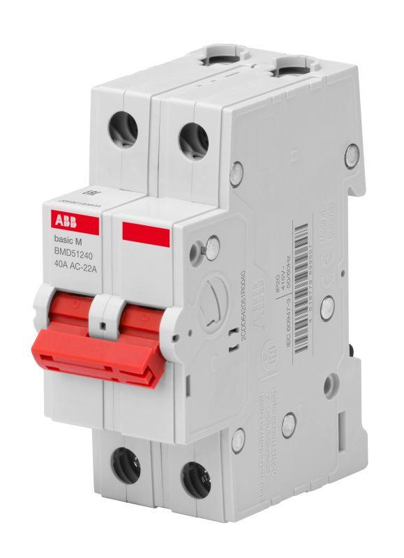 Выключатель нагрузки мод. 2п 16А Basic M BMD51216 ABB 2CDD642051R0016