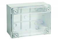 Коробка распределительная ОП 380х300х120мм IP56 гладкие стенки прозр. крышка DKC 54420I