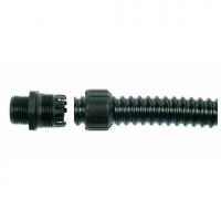 Фитинг RF прямой пласт. d25 M25 черн. (уп.10шт) ABB 7TCA296060R0075