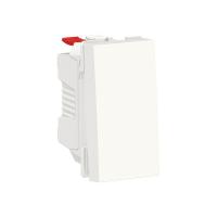 Переключатель 1-кл. 1мод. СП Unica Modular IP21 (сх. 6) 250В 10AX бел. SchE NU310318