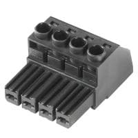 Штекерный соединитель печат BVZ 7.62HP/12/180 SN BK BX 1930040000