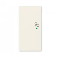Клавиша двойная леваяSRD-2-L-96 free@home светорегулятор Basic 55 chalet-бел. ABB 2CKA006220A0712