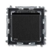 Переключатель кнопочный 1-кл. Levit IP44 антрацит/дым. черн. ABB 2CHH598940A4063