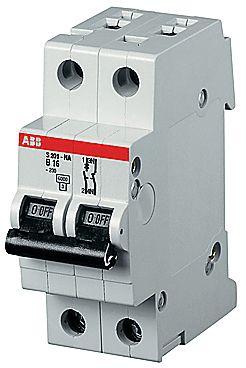 Выключатель автоматический модульный 2п (1P+N) D 25А 10кА S201P D25NA ABB 2CDS281103R0251