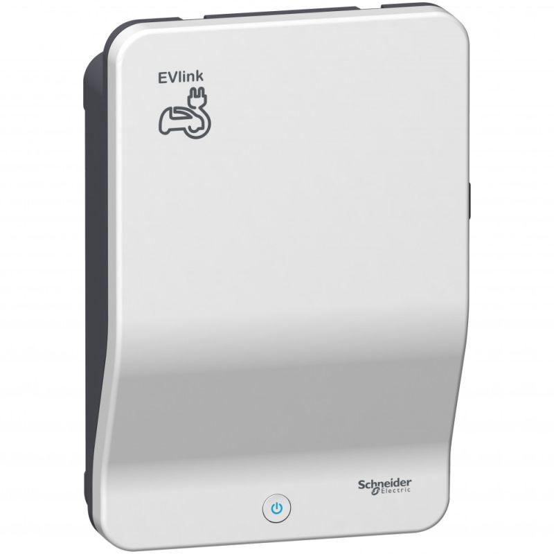 Станция зарядная для электроавтомобилей EVLINK WALLBOX PLUS розетка T2S 1ф 3.7кВт SchE EVH3S3P04K