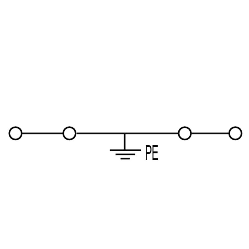 Клемма с заземлением ZPE 1.5/4AN 1775620000