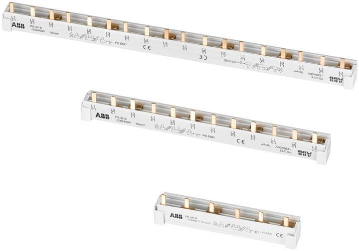 Разводка шинная 2ф PS2/48/16H Comp(PIN) 48мод. 80А ABB 2CDL220001R1648