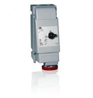 Розетка 363MVS11WH 63А 3P+E 11ч IP67 ABB 2CMA162840R1000