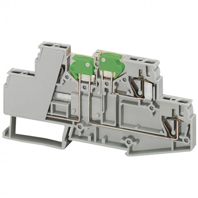 Клеммник пружинный разъединитель 2.5кв.мм 2/2 точки подкл. SchE NSYTRR24SCD