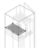 Перегородка для E2.2/E4.2 W=600ммD=900мм ABB 1STQ009036A0000
