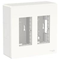 Блок ОП UNICA SYSTEM+ 2х2 бел. SchE NU122418