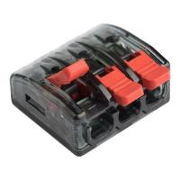 Клемма СМК 221-413 3 отверстия 0.2-4.0кв.мм (уп.4шт) PROxima EKF plc-smk-221-413r