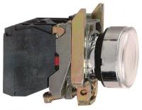 Кнопка 22мм 48-120В с возвр. с подсветкой SchE XB4BW31G5