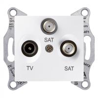 Механизм розетки СП R-TV-SAT/SAT Sedna бел. SchE SDN3502121