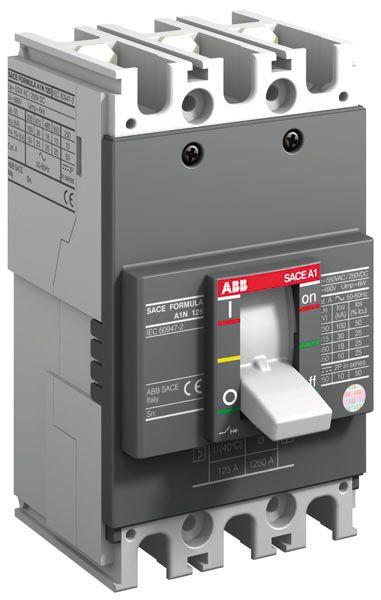 Выключатель автоматический 3п A1B 125 TMF 25-400 3p F F ABB 1SDA070291R1