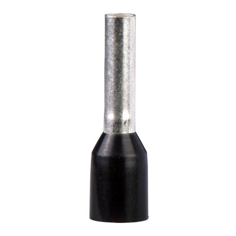 Наконечник кабельный 1.5кв.мм длинный черн. SchE DZ5CE0153D