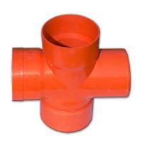 Ответвитель X-образ. для гофр. двустен. труб 90град. d200 DKC 022200