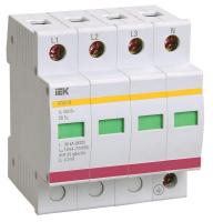 Ограничитель перенапряжения ОПС1-D 4P ИЭК MOP20-4-D