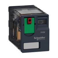 Реле промежуточное 4ПК слаботоч. контакты катушка 24В AC SchE RXM4GB1B7
