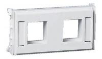 Плата CYB-DP для 2хRJ45 keystone бел. SchE 5971714