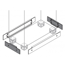 Цоколь для шкафов SR 100х400х250мм ABB ZA4025