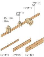 Крепление каб. d0.5-16кв.мм на шину EV1115 (уп.100шт) ABB EV1117