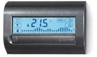 Термостат комнатный цифровой с недельным таймером сенсорный экран 3В DC 1СО 5А монтаж на стену NFC бел. FINDER 1C8190030107