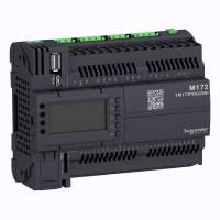 Контроллер M172 производит. дисплей 28 I/O Eth 2RS485 2SSR изол. SchE TM172PDG28SI