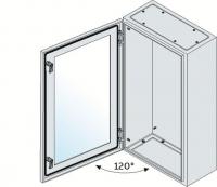 Корпус шкафа IP65 (дверь со стеклом) монтаж. плат 800х600х250 ABB SRN8625VK