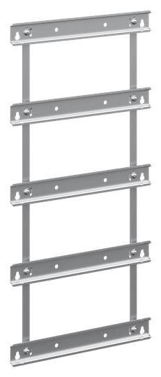 Рама с DIN-рейками для шкафа UK65.. ABB 2CPX031122R9999