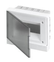 Бокс в нишу Basic E 8М сер. прозр. дверь (с клемм) ABB 1SZR004002A1203